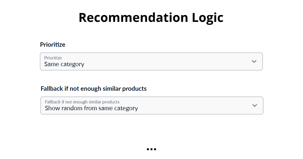 Ecwid SmartSuggest - AI Product Recommendation
